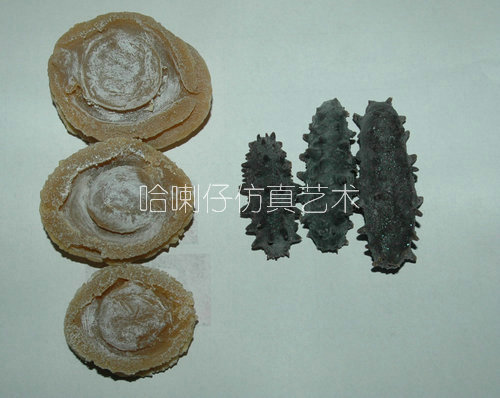鮑魚海參展示模型