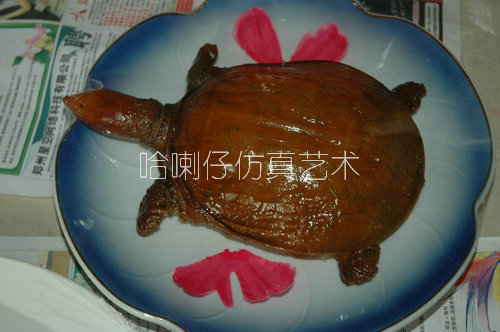 仿真甲魚模型