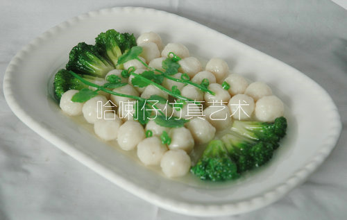 滿盤(pán)丸子模型