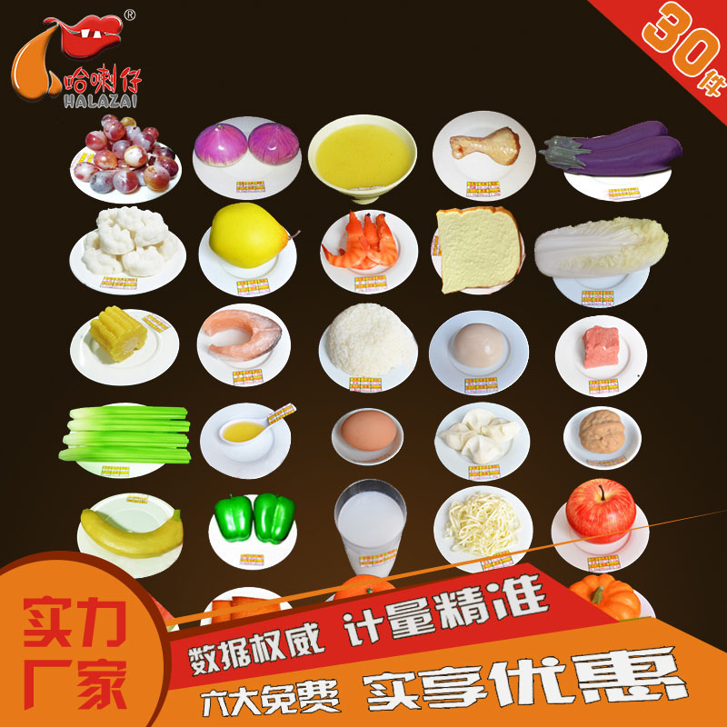 食物交換份模型30份