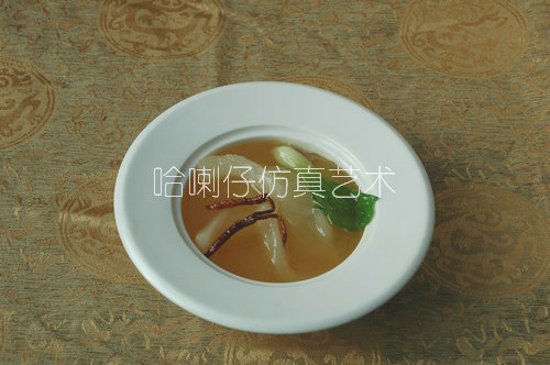 蟲草花膠模型